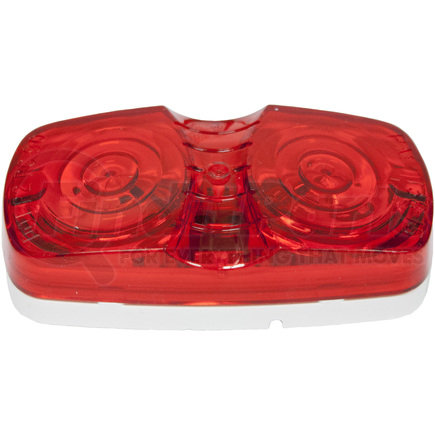 M138R by PETERSON LIGHTING - 138 Double Bulls-Eye Clearance and Side Marker Light - Red