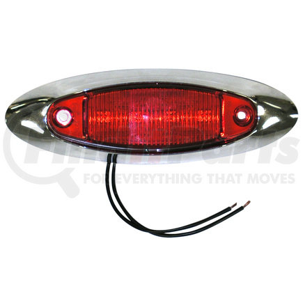 V178XR by PETERSON LIGHTING - 178 Series Piranha&reg; LED Clearance/Side Marker Light - Red Kit