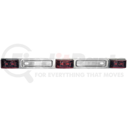 V191-3RL by PETERSON LIGHTING - 191-3 Identification Light Bar - Red