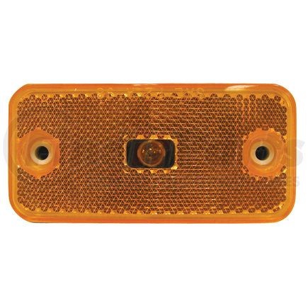 V2548A by PETERSON LIGHTING - 2548 Clearance/ Marker Light With Reflex - Amber