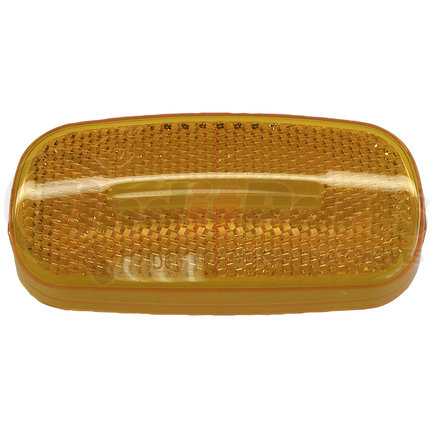 V2549-15A by PETERSON LIGHTING - 2549-15 Clearance/Side Marker with Reflex Replacement Lenses - Amber Replacement Lens