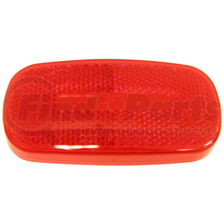 V2549-15R by PETERSON LIGHTING - 2549-15 Clearance/Side Marker with Reflex Replacement Lenses - Red Replacement Lens