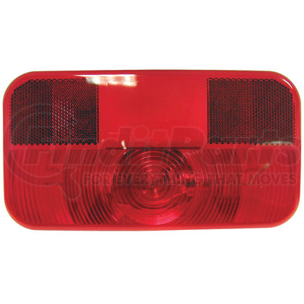 V25921 by PETERSON LIGHTING - 25921/25922 RV Stop, Turn, and Tail Light with Reflex - Red