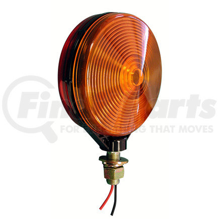 V313-2RA by PETERSON LIGHTING - 313-2RA Double-Face Red/Amber Park and Turn Signal - Red/Amber