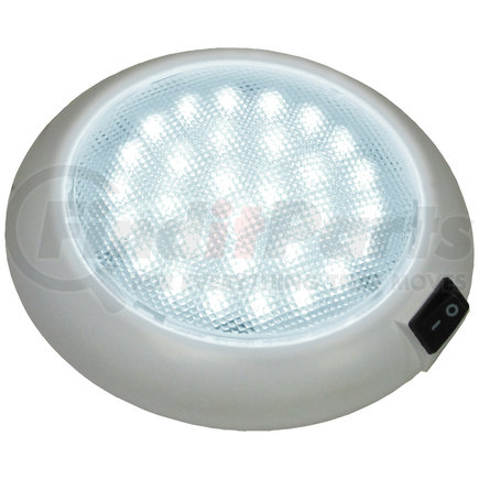 V379S by PETERSON LIGHTING - 379 Great White&reg; LED Dome/Interior Light with Switch - White