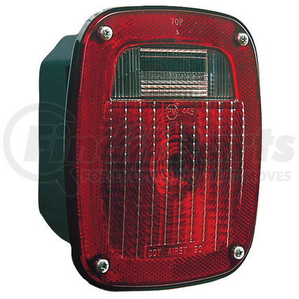 V445 by PETERSON LIGHTING - 445 Universal Three-Stud Combination Tail Light - with License Light