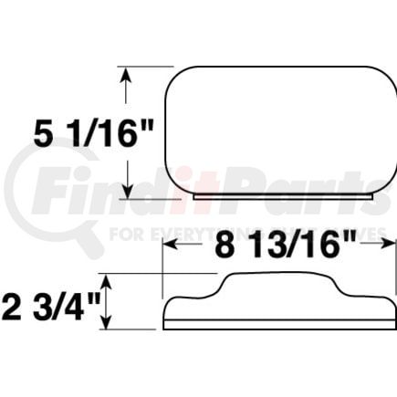 V457 by PETERSON LIGHTING - 457 Combination Tail Light - without License Light