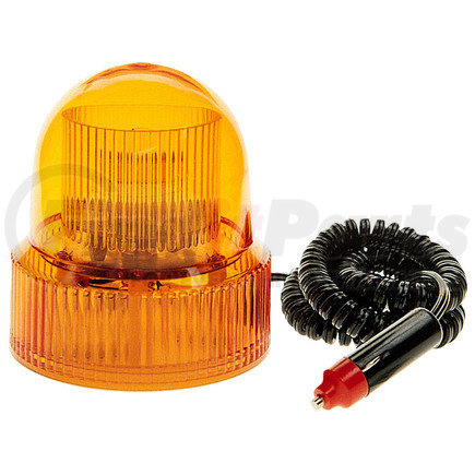 V772A by PETERSON LIGHTING - 772 LED Flashing Beacon with Magnetic Mount - Amber, Magnetic