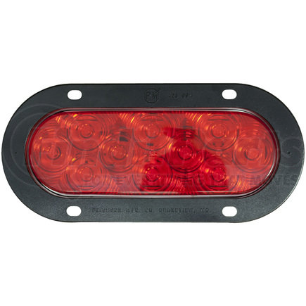 M822R-10 by PETERSON LIGHTING - 821R-10/822R-10 LumenX® Oval LED Stop, Turn and Tail Lights - Flange Mount