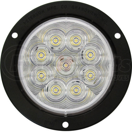 M824C-9 by PETERSON LIGHTING - 824-9/826-9 LumenX® 4" Round Back-up Light - Flange Mount