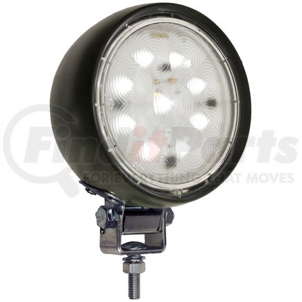 M908 by PETERSON LIGHTING - 907/908 LumenX® 4" Round LED Rubber Housing Work Light - LED worklight in flexible rubber housing
