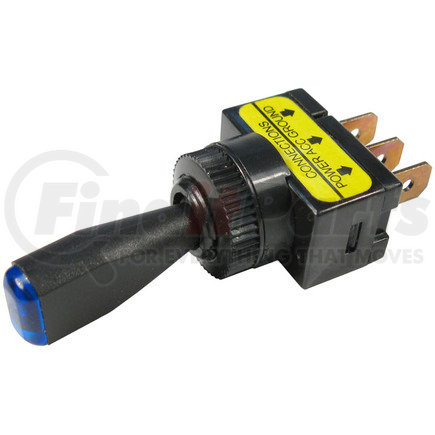 PMV5561PT by PETERSON LIGHTING - 5561 Blue LED On-Off SPST Toggle Switch - Blue LED On-Off SPST Toggle Switch