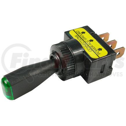PMV5563PT by PETERSON LIGHTING - 5563 Green LED On-Off SPST Toggle Switch - Green LED On-Off SPST Toggle Switch