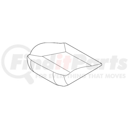 94710138 by GM - COVER F/SEAT CUSH *ANTHRAC