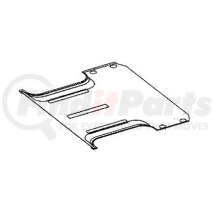 68010595AA by CHRYSLER - MAT FLOOR