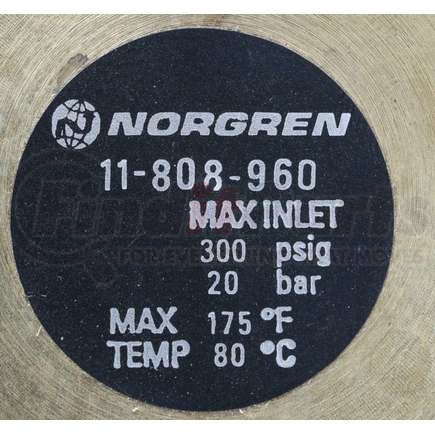 11-808-960 by NORGREN - PRESSURE REGULATOR