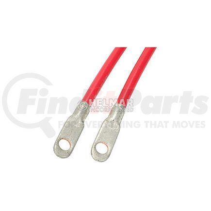 04334 by THE UNIVERSAL GROUP - JUMPER CABLE (6 GAUGE LUG 20" RED)