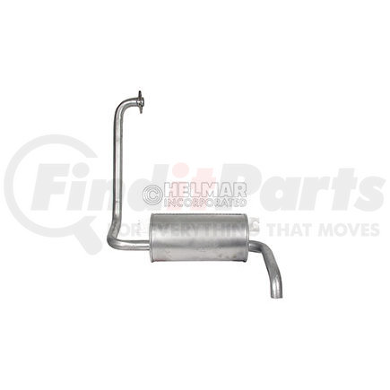 17550-U120071 by TOYOTA - MUFFLER