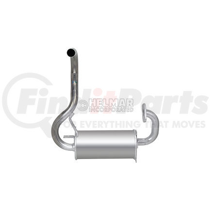 20100-FC00A by NISSAN - MUFFLER