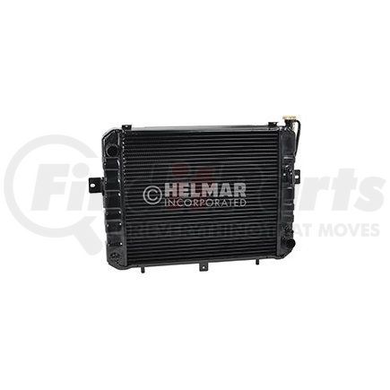 3EB-04-A5211 by KOMATSU - Radiator - Forklift, Copper/Brass, for Komatsu, Allis Chalmers, Kalmar