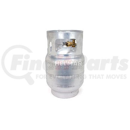 4460A by UNIVERSAL PRODUCTS - Liquid Propane Gas (LPG) Fuel Tank - 20 lb, Aluminum, 17.9 Liters, 19.875 Inches Height