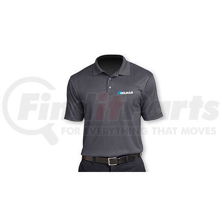 APM528-002 by THE UNIVERSAL GROUP - PERFORMANCE POLO, GRAY LRG