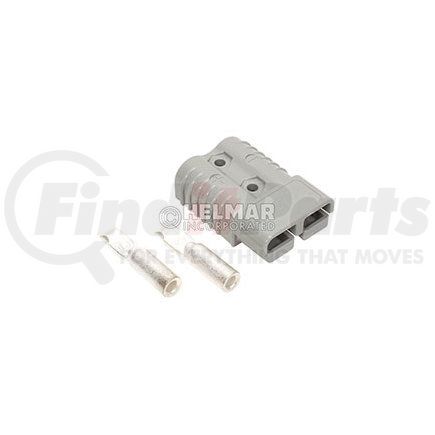 6325G6 by ANDERSON POWER PRODUCTS - CONNECTOR W/CONTACTS (SB175 #4 GRAY)