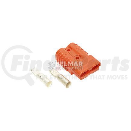 6327G1 by ANDERSON POWER PRODUCTS - CONNECTOR W/CONTACTS (SB175 1/0 ORANGE)