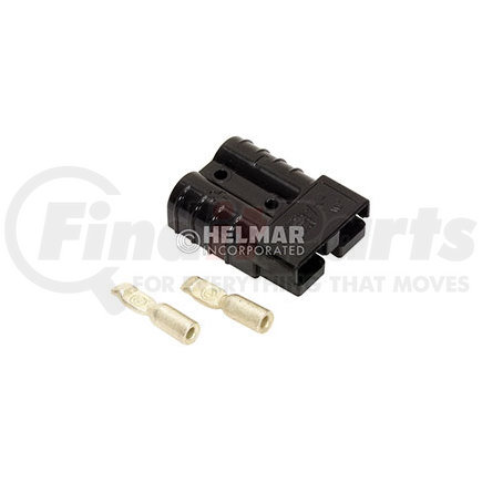 6331G4 by ANDERSON POWER PRODUCTS - CONNECTOR W/CONTACTS (SB50 #10 BLACK)