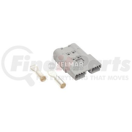 6345G1 by ANDERSON POWER PRODUCTS - CONNECTOR W/CONTACTS (SBX350 2/0 GRAY) CONNECTOR W/CONTACTS (SBX350 2/0 GRAY)