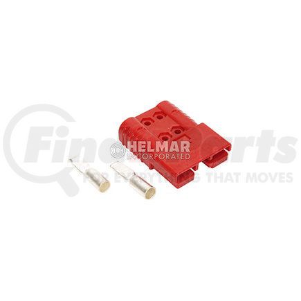 6378G1 by ANDERSON POWER PRODUCTS - CONNECTOR W/CONTACTS (SBX175 1/0 RED)