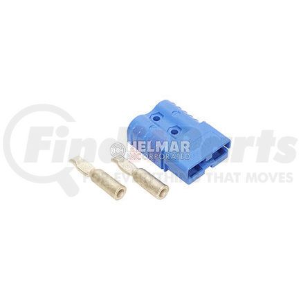 6801G3 by ANDERSON POWER PRODUCTS - CONNECTOR W/CONTACTS (SB120 #6 BLUE)
