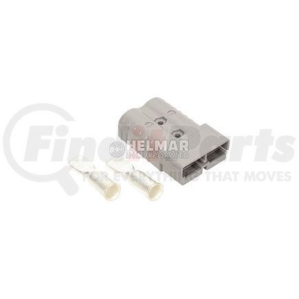6340G2 by ANDERSON POWER PRODUCTS - CONNECTOR W/CONTACTS (SBX350 3/0 GRAY)