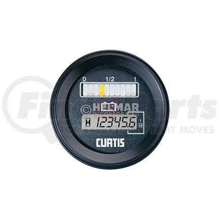 803RB2448BCJ by CURTIS INSTRUMENTS - Curtis Battery and Hour Gauge Model 803 Dimensions with Lift Lockout, 24/48 Vol