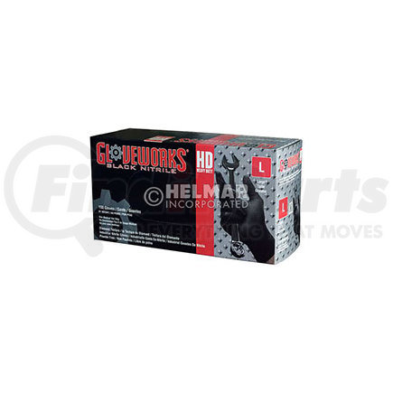 GLV-4464 by THE UNIVERSAL GROUP - BLACK NITRILE NO POWDER (XXL)