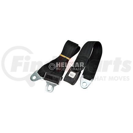 LB-48-BLACK by THE UNIVERSAL GROUP - LAP SEAT BELT