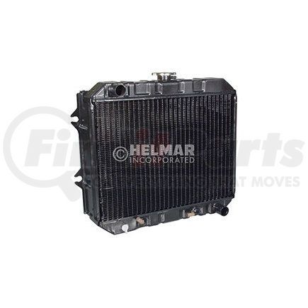 93601-00100 by MITSUBISHI / CATERPILLAR - Forklift Radiator - Copper/Brass, for Mitsubishi/Caterpillar