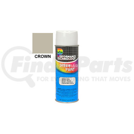 SPRAY-354 by CROWN - SPRAY PAINT (12OZ BRIGHT BEIGE)