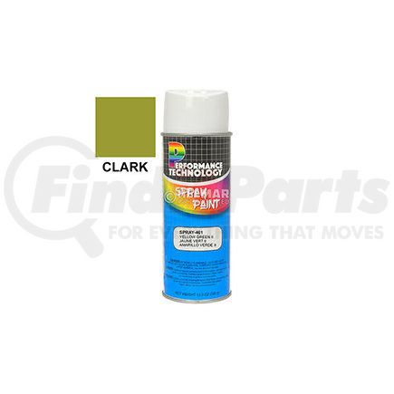 SPRAY-461 by CLARK - Spray Paint - 12oz, Yellow Green II