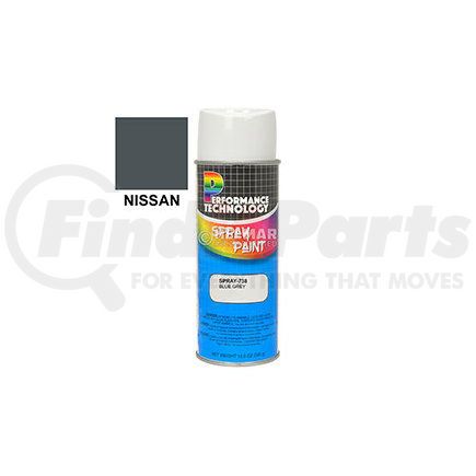 SPRAY-738 by NISSAN - SPRAY PAINT (12OZ BLUE GREY)