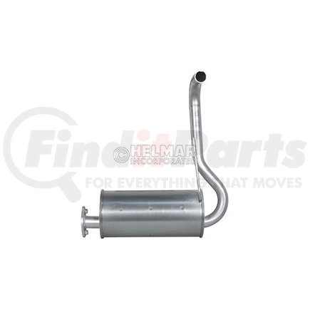 17510-U110071 by TOYOTA - Exhaust Muffler - For Toyota 6FGCU20, 6FGCU25, 32 lbs (DIM WT)