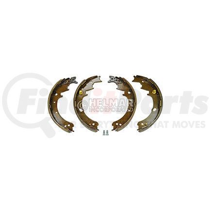 44999-22H00 by NISSAN - BRAKE SHOE SET (4 SHOES)