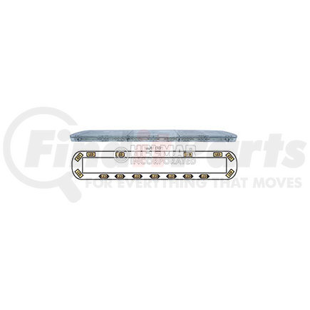 15-00039-E by ECCO - LIGHTBAR (LED/AMBER)