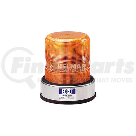 6530A by ECCO - 6500 Series Beacon Light - Amber Lens, J-Bolt Mount, 12-48 Volt