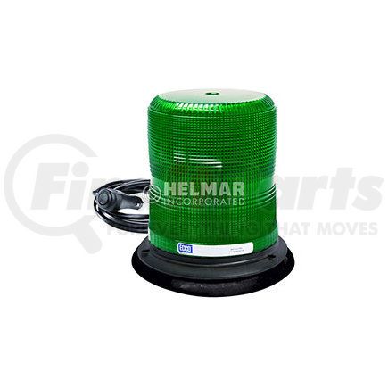 7950G-VM by ECCO - 7950 Series Pulse 2 LED Beacon Light - Green, Vacuum Mount, 12-48 Volt
