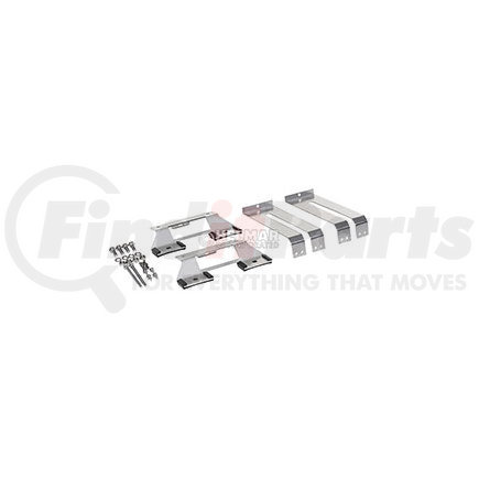 A1032RMK by ECCO - Light Bar Mounting Kit - Headache Rack Bracket Used With 12 Plus Pro/21/27 Series