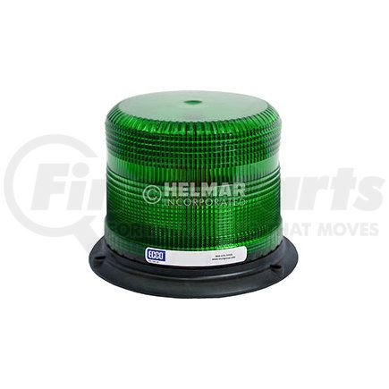 EB7930G by ECCO - EB7930 Pulse 2 Series LED Beacon Light - Green, 3 Bolt / 1 Inch Pipe Mount