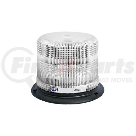 EB7930C by ECCO - EB7930 Pulse 2 Series LED Beacon Light - Clear, 3 Bolt / 1 Inch Pipe Mount