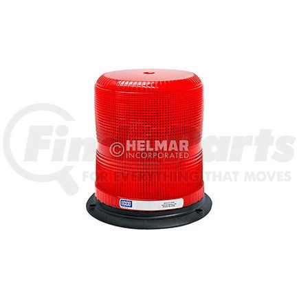 EB7935R by ECCO - EB7935 Pulse 2 Series LED Beacon Light - Red, 3 Bolt / 1 Inch Pipe Mount