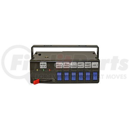 EZ2127SB by ECCO - Strobe Light Switch - Switch Box - 3 Level Slide, 6 Switch 12 Volt